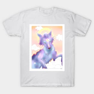 Light wolf dog T-Shirt